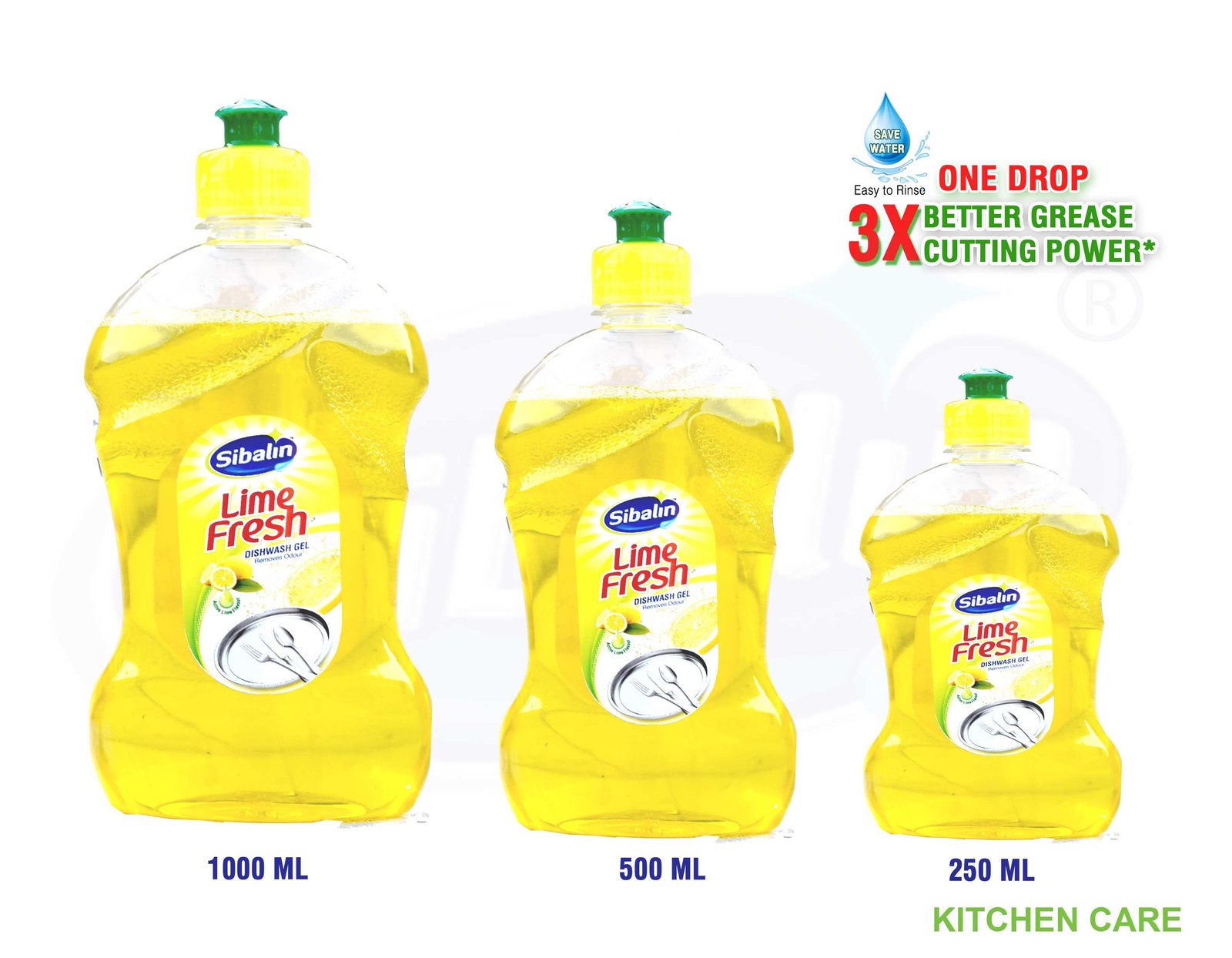 Sibalin lime Fresh Dish Wash Gel